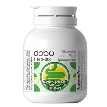 dobo Herbal Laxative 50 Tablets | Supplement USA